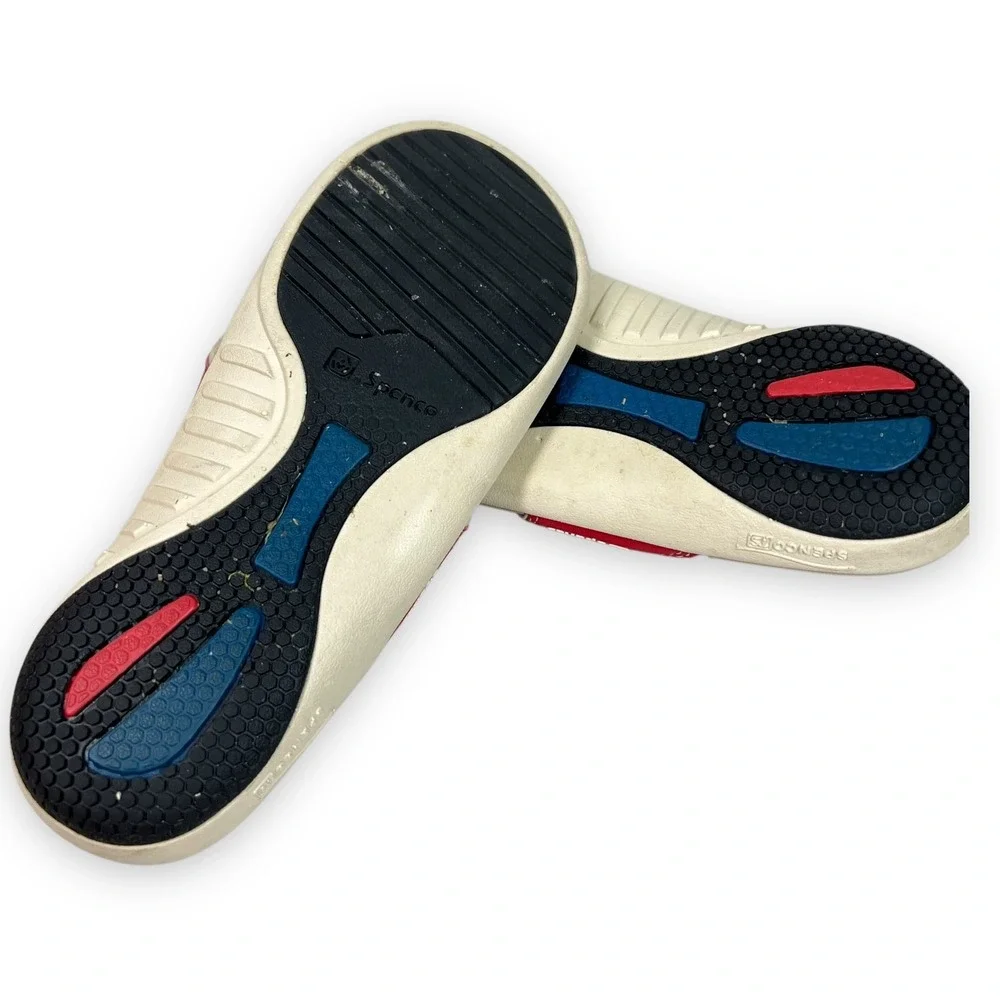 Spenco Siesta Canvas Slide Mules Womens 7 Pink Orthotic Cork ‎ Beach Festival